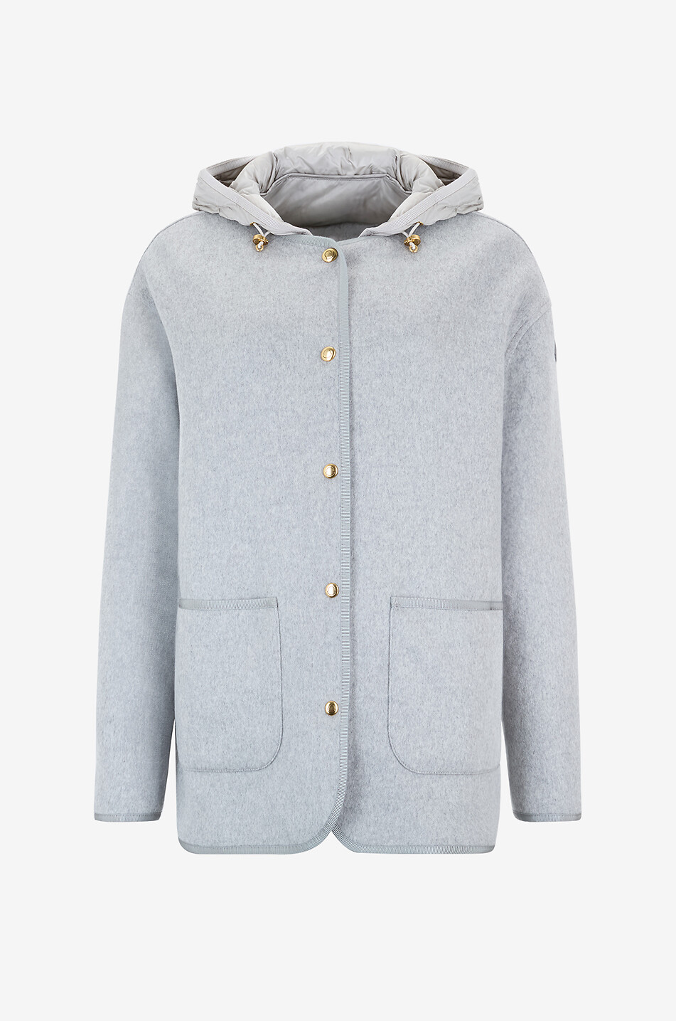 MONCLER Veste 3-en-1 en laine et cachemire Reposse Femme GRIS 1