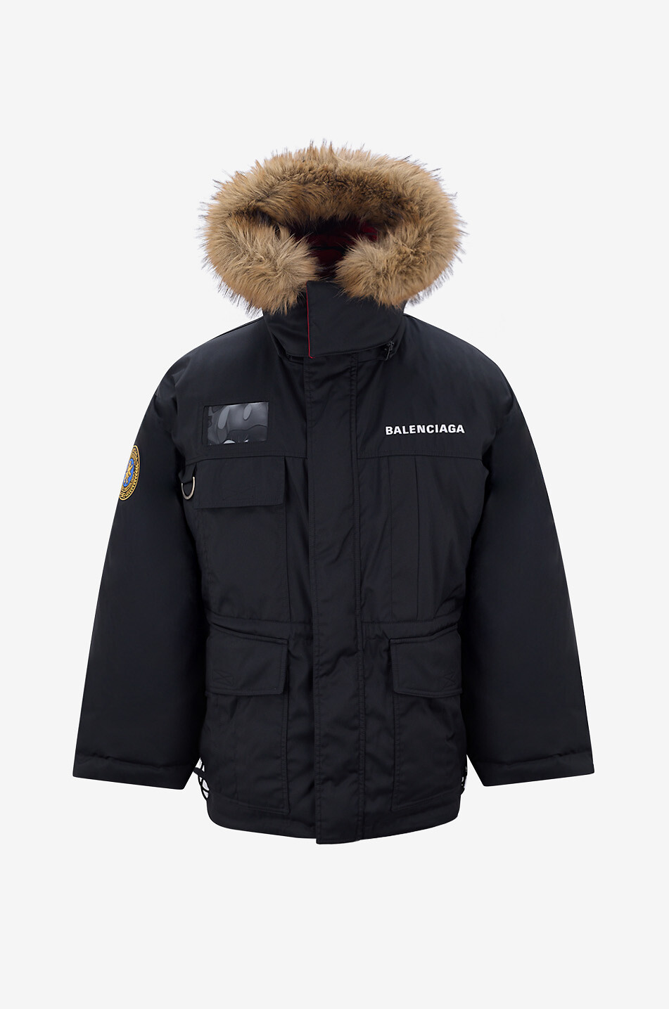 Uniform warm reversible technical gabardine parka - BALENCIAGA