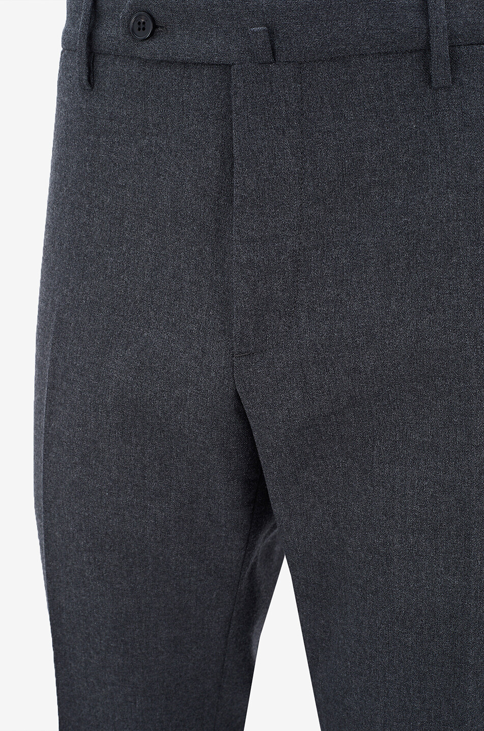 INCOTEX Classic cigarette trousers Men DARK GREY 3
