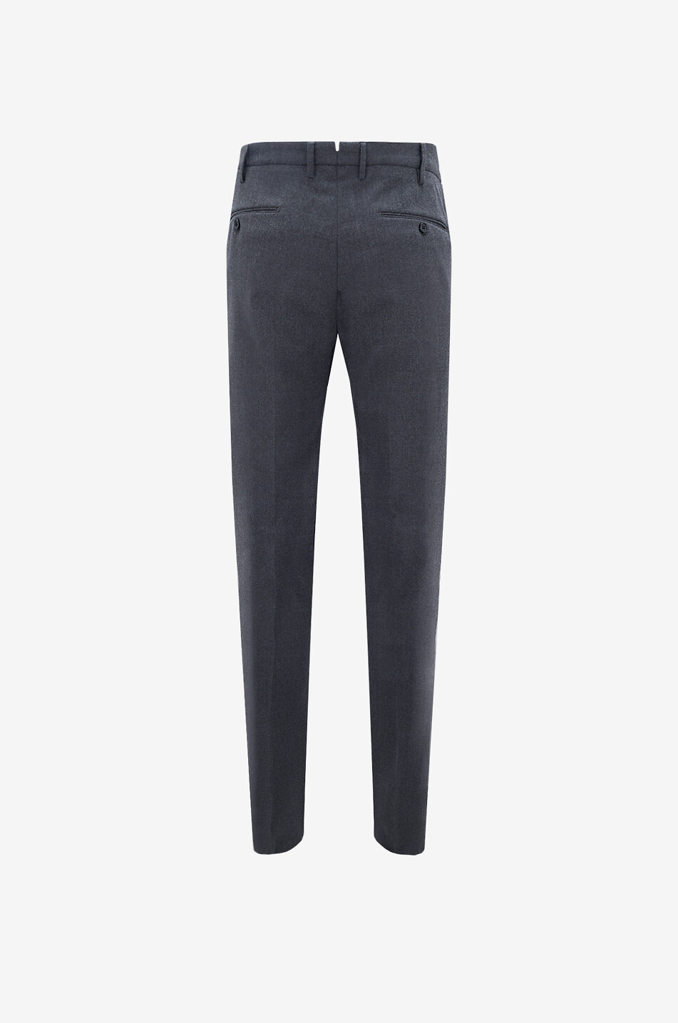 INCOTEX Classic cigarette trousers Men DARK GREY 2