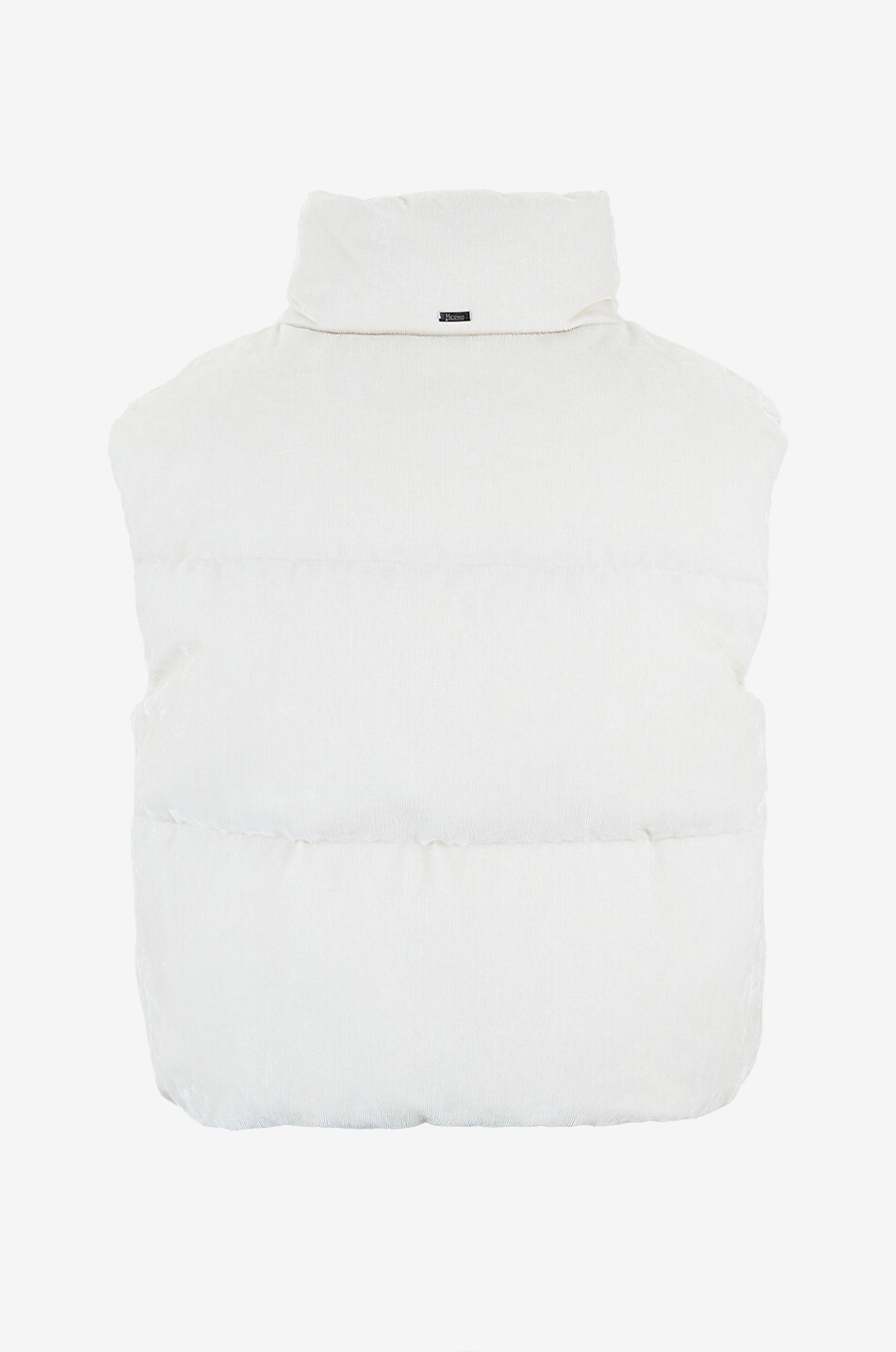 HERNO Steppweste aus Cord mit Lurex Damen Hellbeige 2