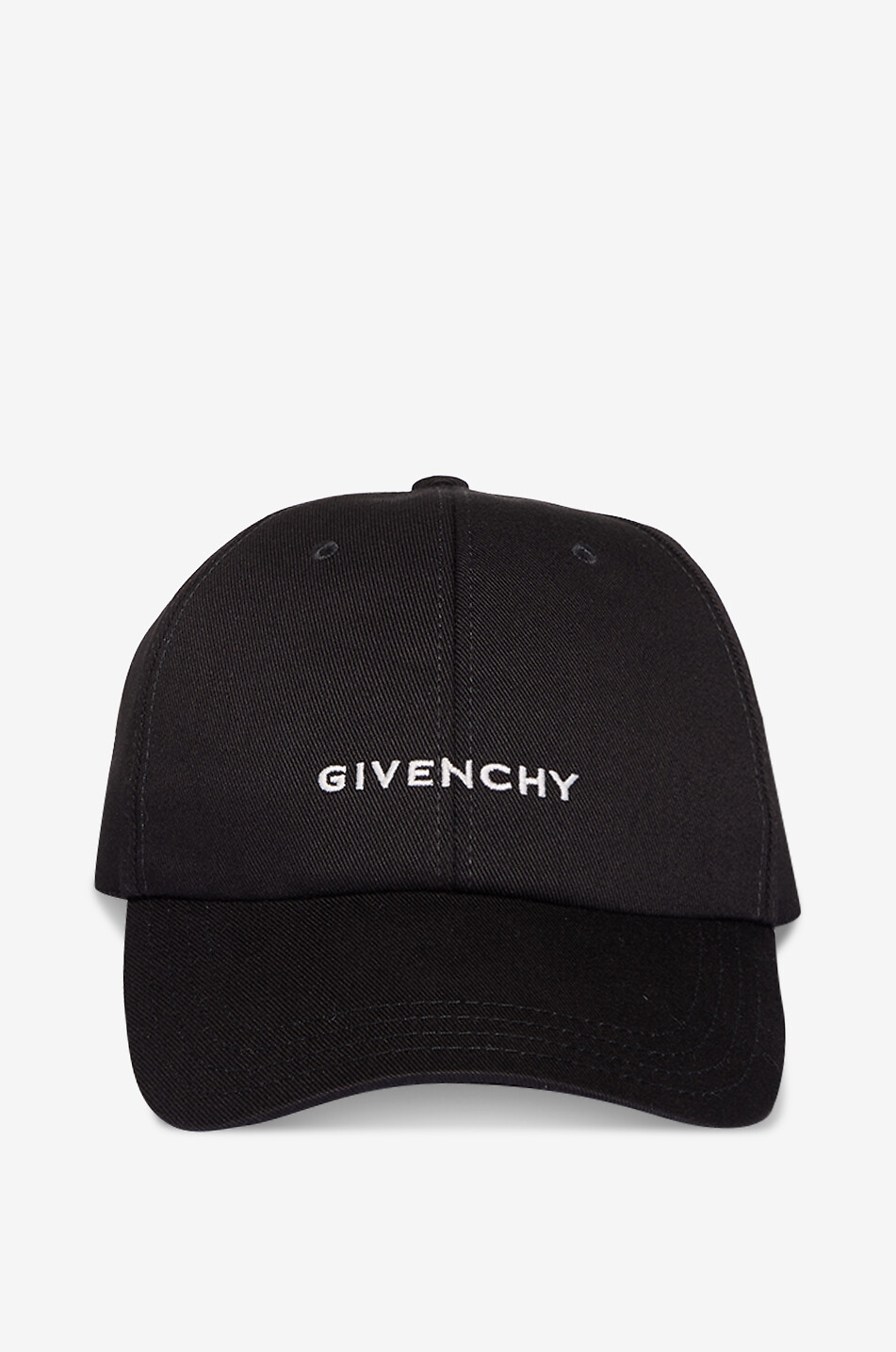 GIVENCHY Casquette en gabardine brodée GIVENCHY Femme NOIR 1