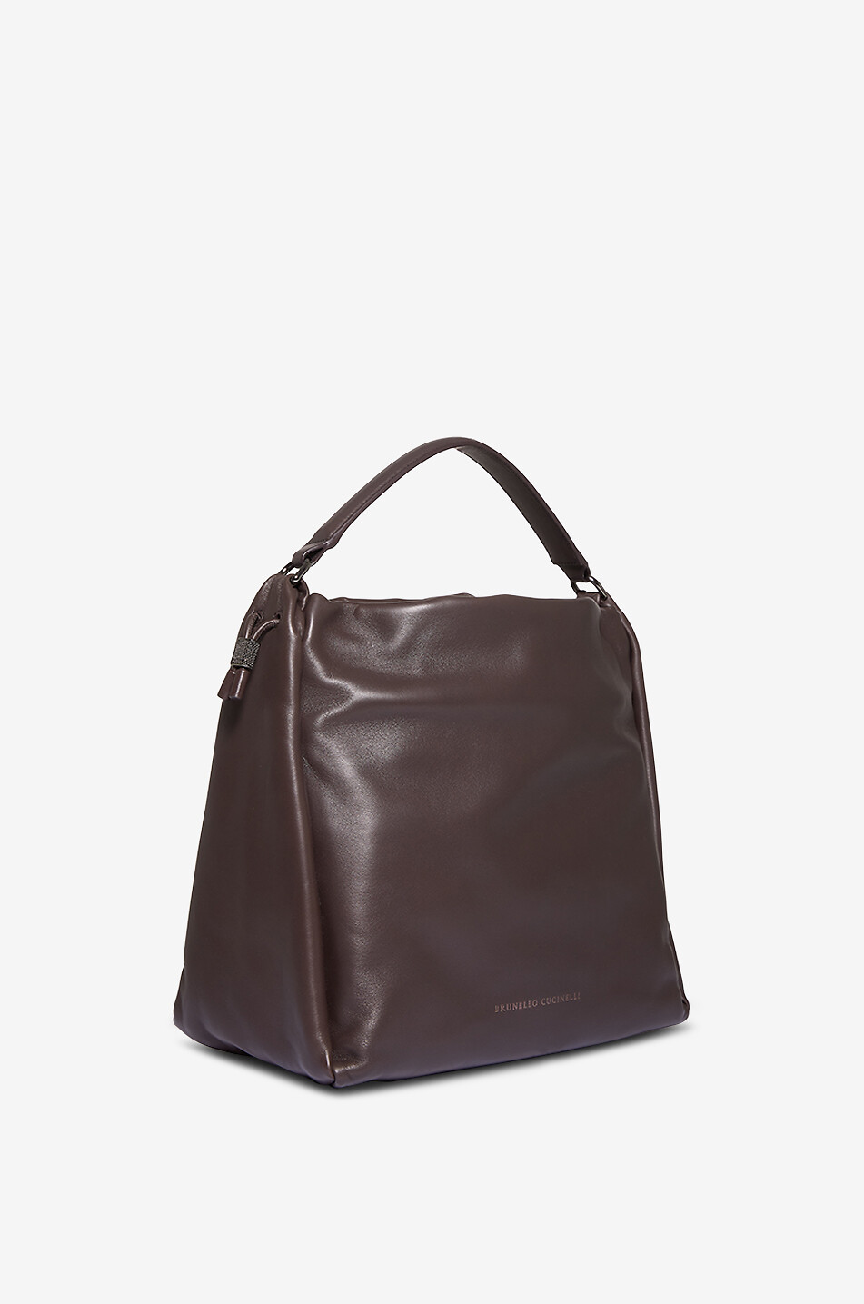 Sac seau en cuir nappa à Monili Mellow BRUNELLO CUCINELLI
