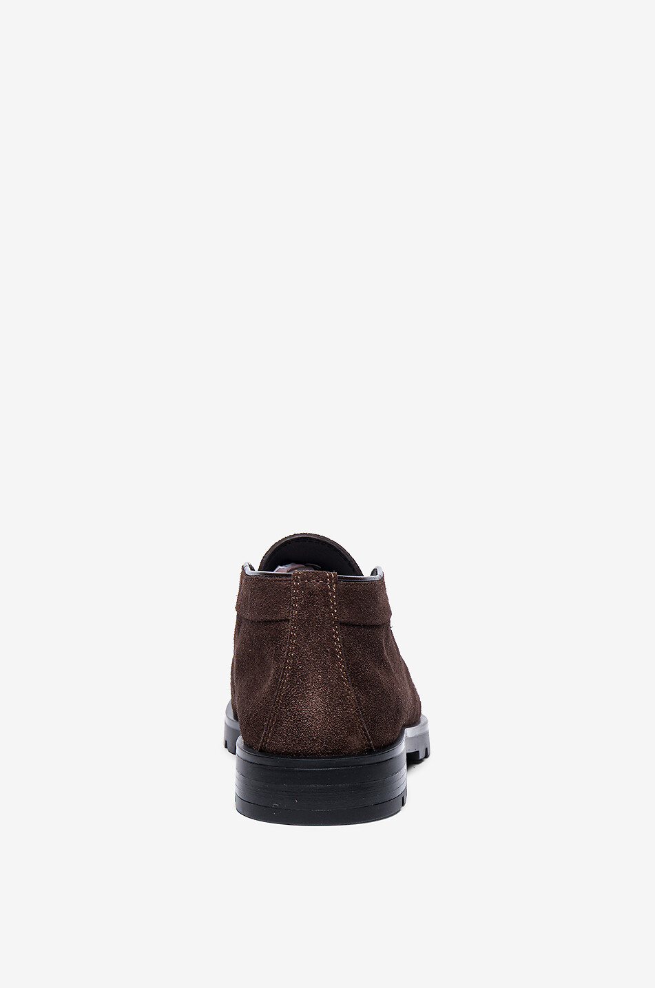 SANTONI Bottines en daim Rock Homme MARRON FONCÉ 5
