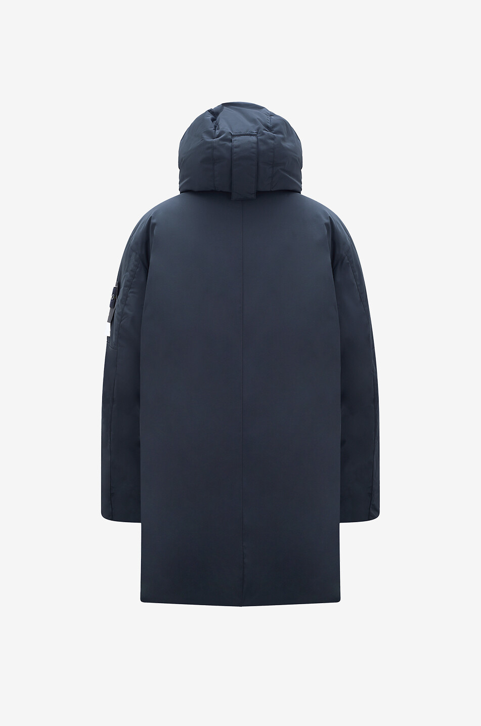 STONE ISLAND Mid-length technical fabric parka Men BLACK 2