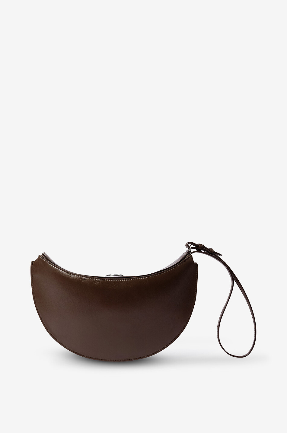JACQUEMUS Petit Calisso round handbag Women BROWN 4