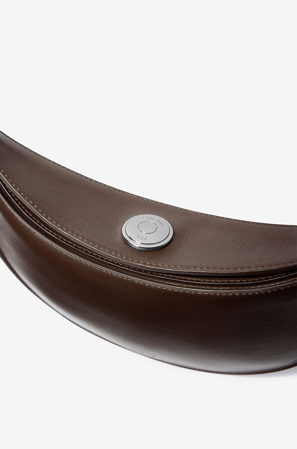 JACQUEMUS Petit Calisso round handbag Women BROWN 5