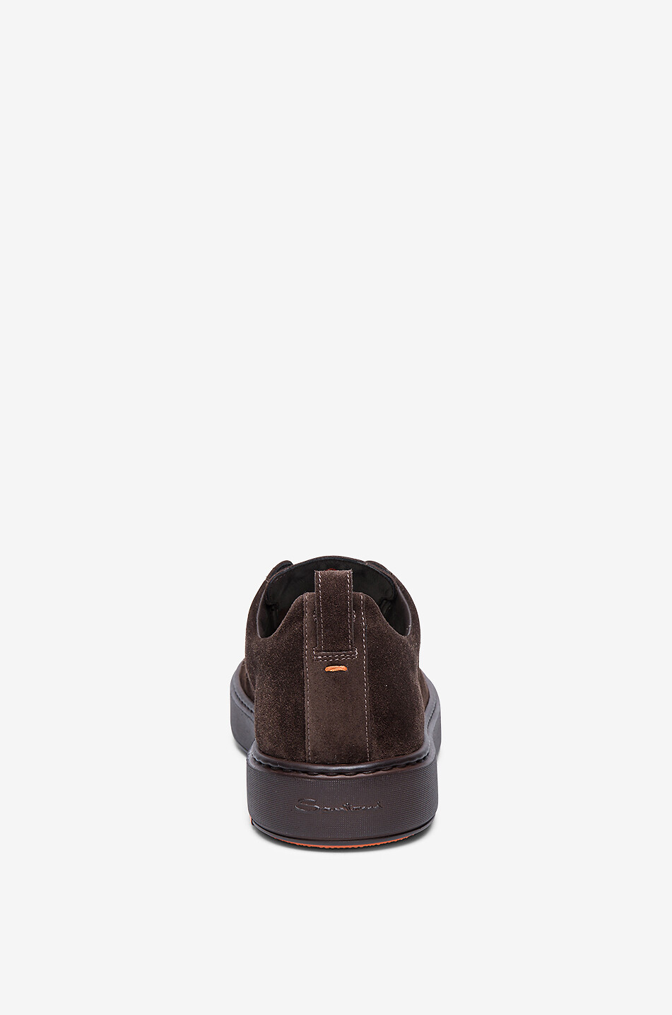 Baskets Santoni Innova Brun Cuir Pour Homme - Pointure 9 UK (43,5 EU) - Neuf Avec Boîte
