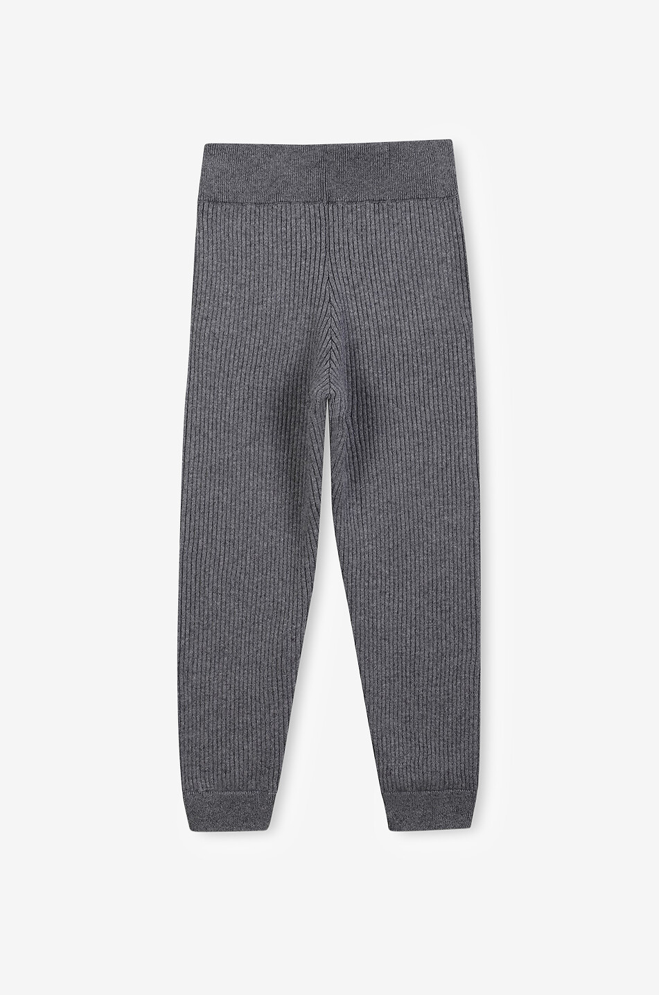 CHLOE Pantalon fuselé en maille côtelée fille Chloé Signature Fille GRIS 2