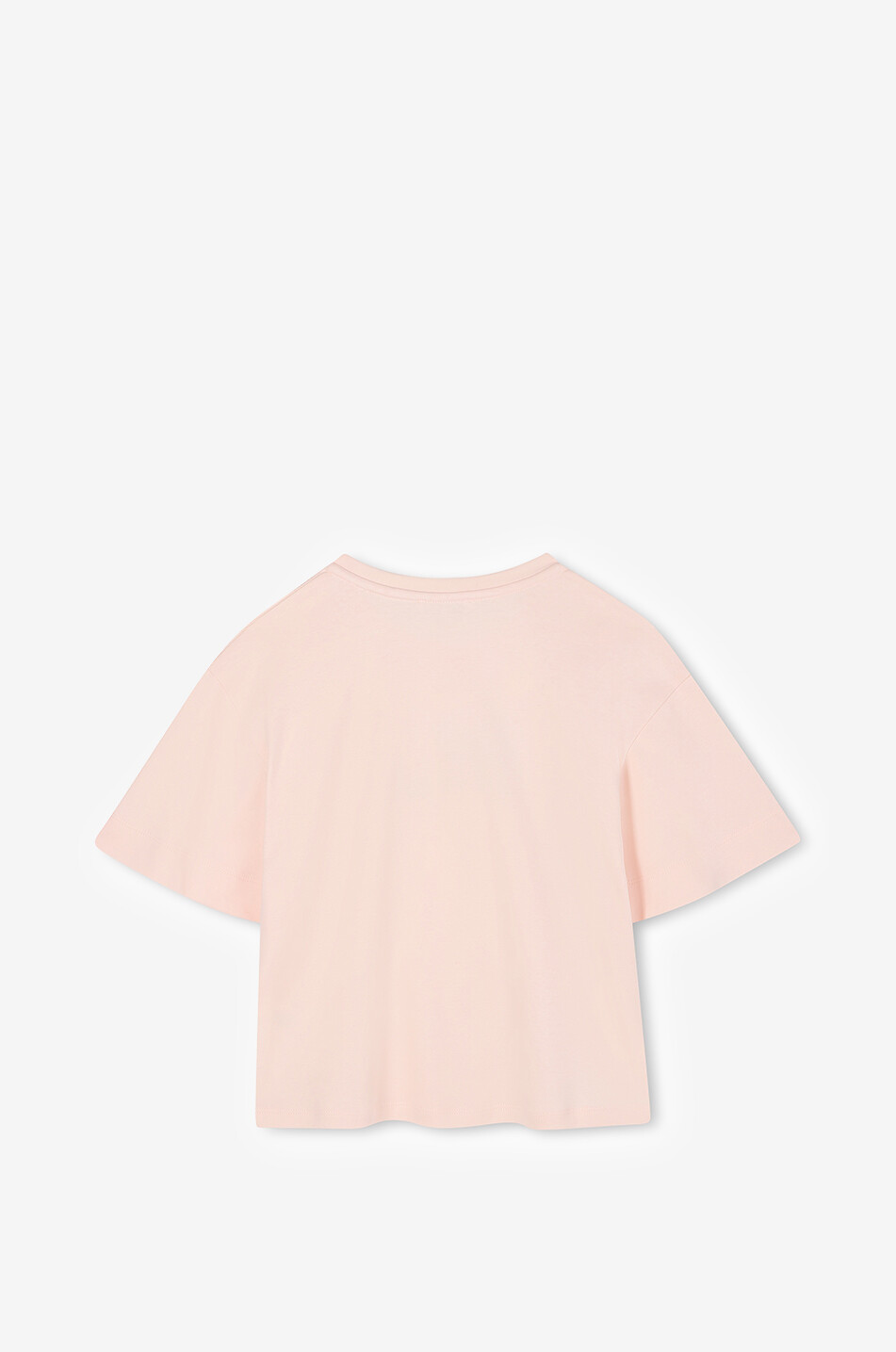 CHLOE Mädchen-Boxy-T-Shirt mit Lurexstickerei Chloé Mädchen HELLROSA 2