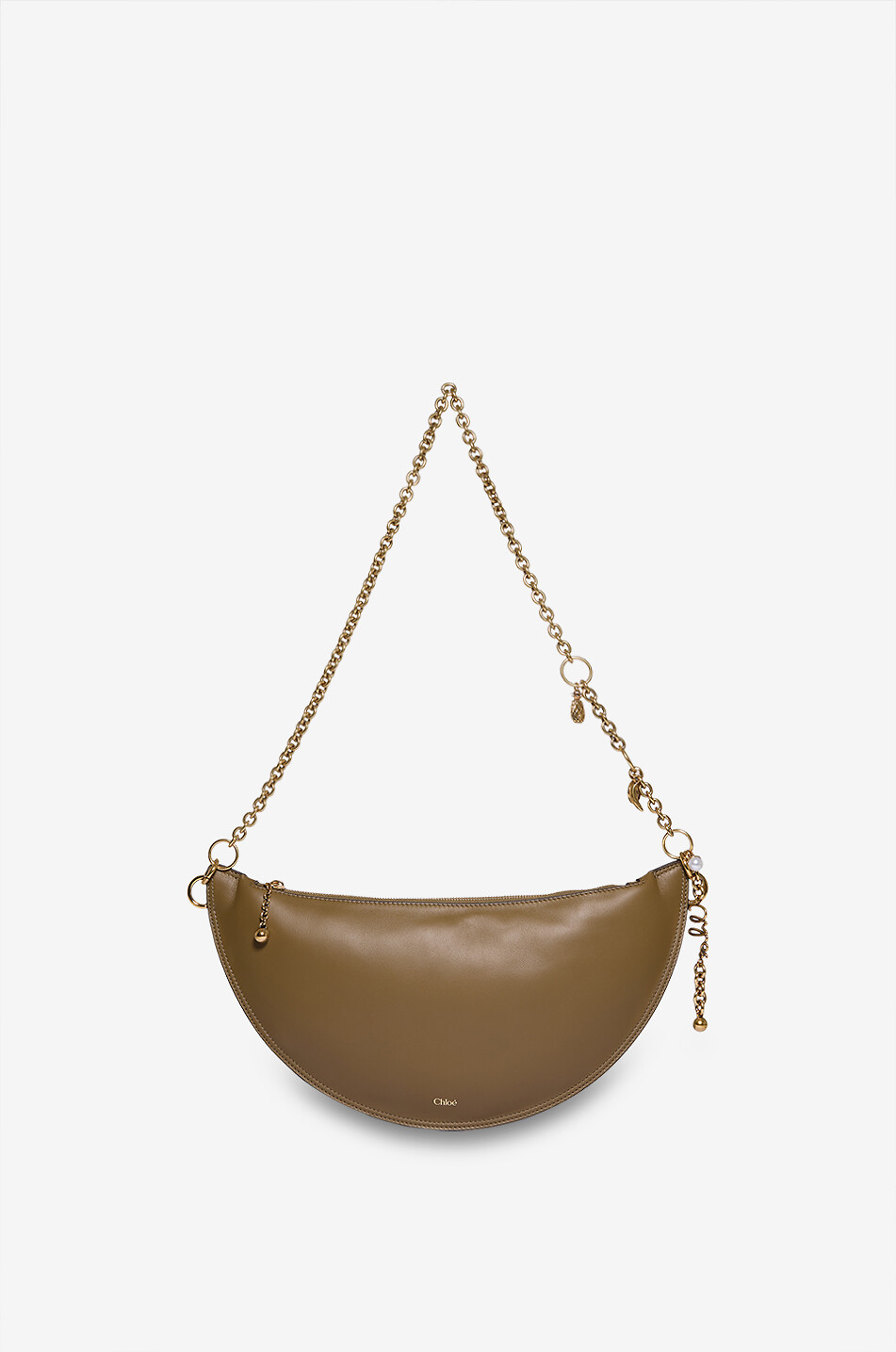 Sac porté épaule en cuir nappa Chloé Icons