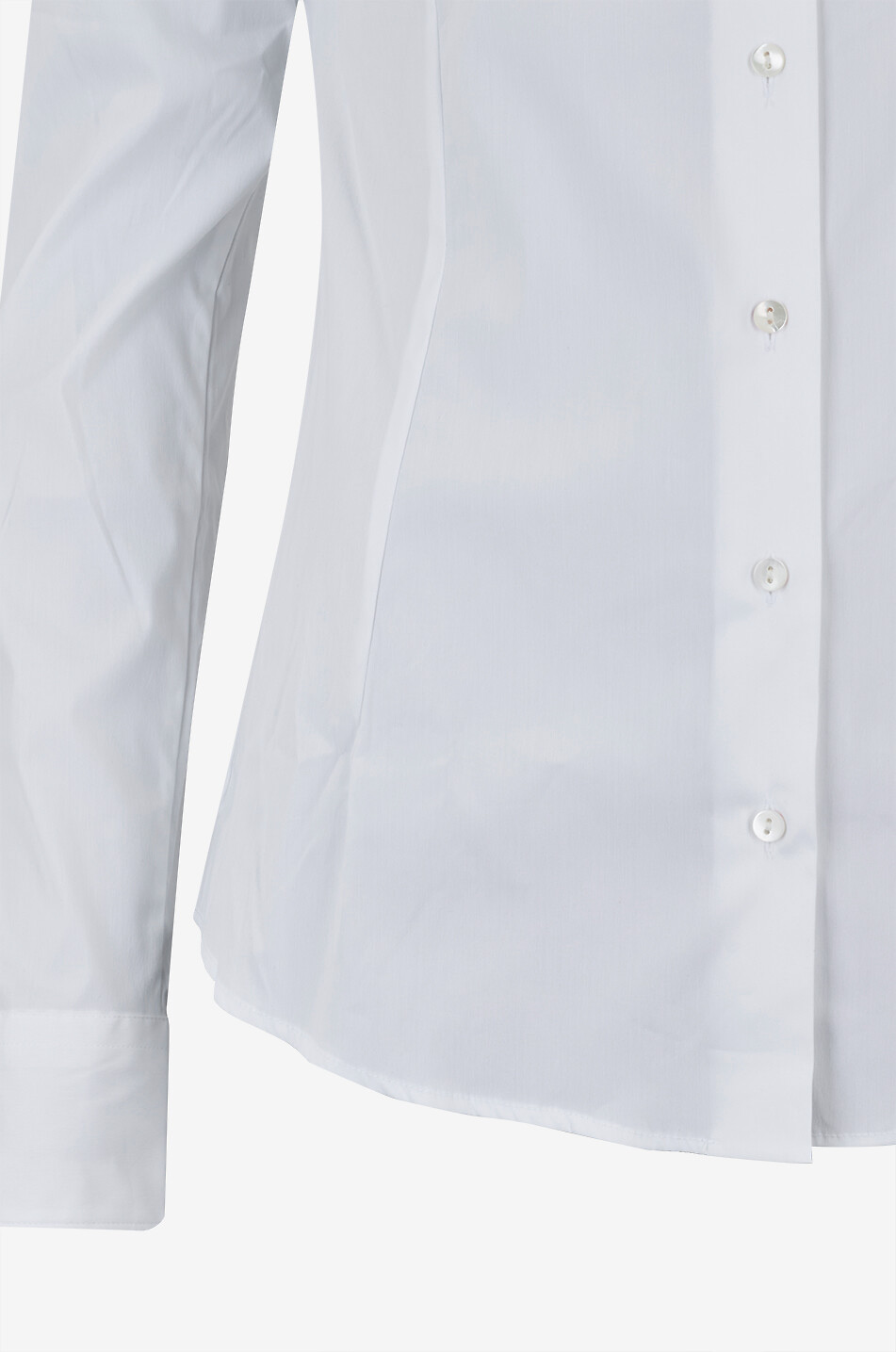 ARTIGIANO Langärmeliges Popeline-Hemd Claire Damen WEISS 3