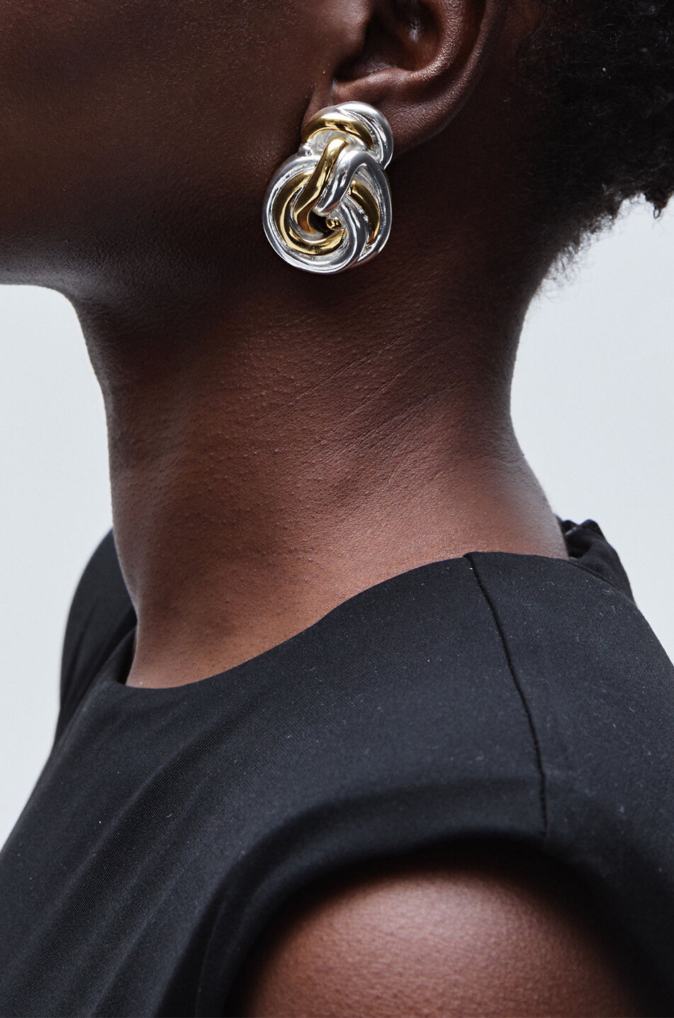 JULIETTA Boucles d'oreilles bicolores Knot Femme MULTICOLORE 2