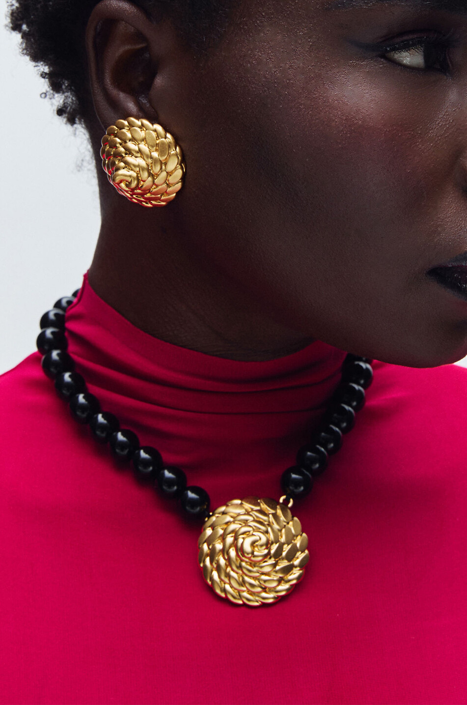 JULIETTA Clous d'oreilles dorés Spiral Femme DORE 2