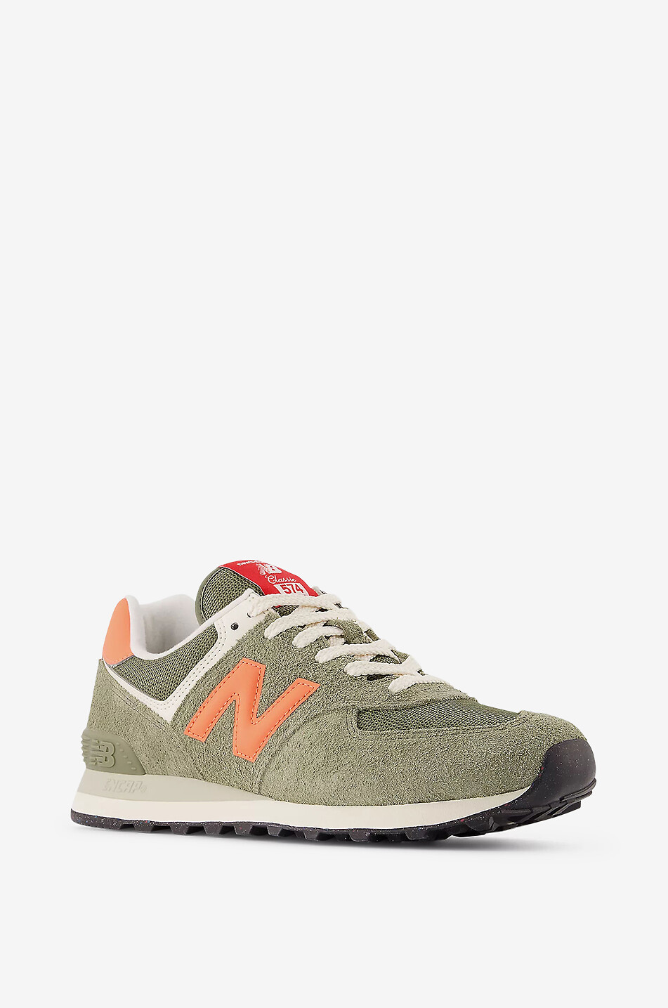 U574 suede low-top trainers