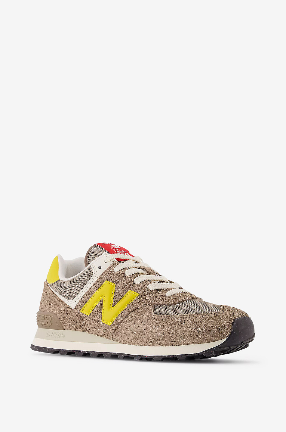 U574 suede low-top trainers