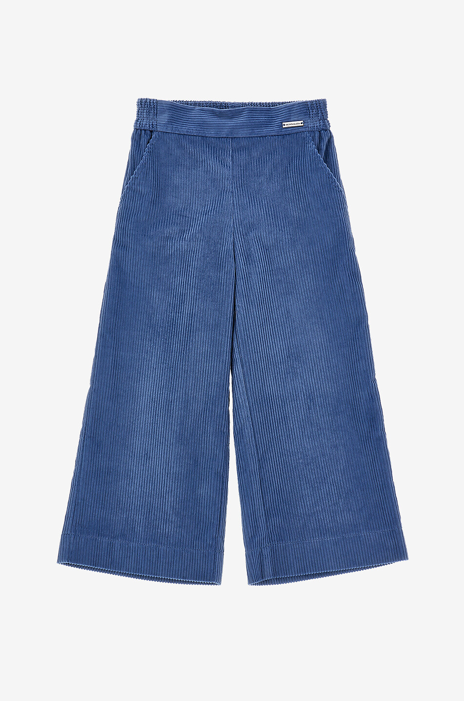 Pantalon droit en velours côtelé fille