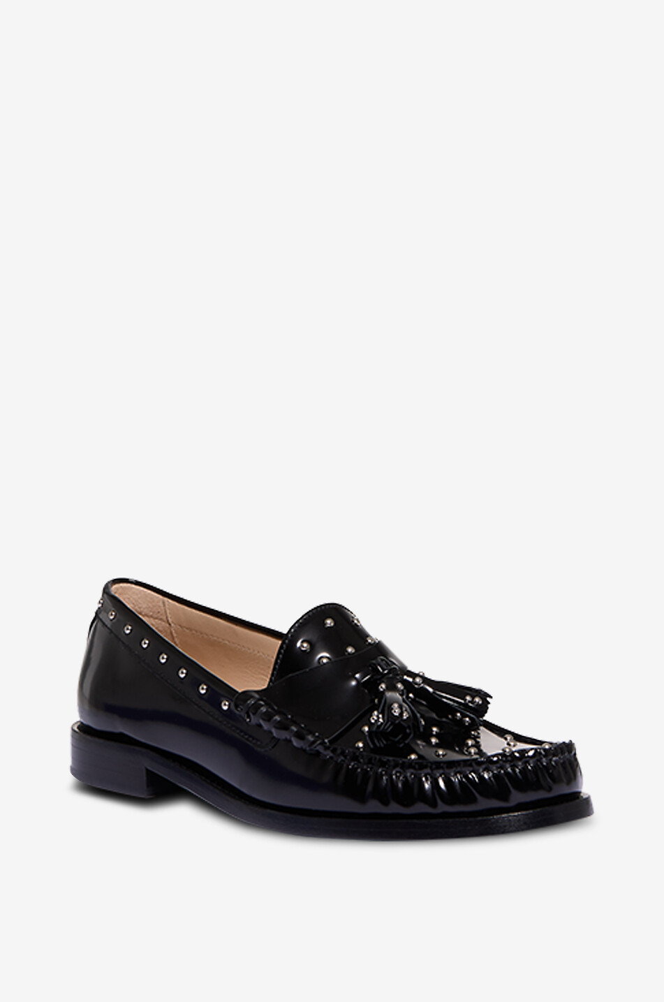 Lottie patent leather tassel loafers