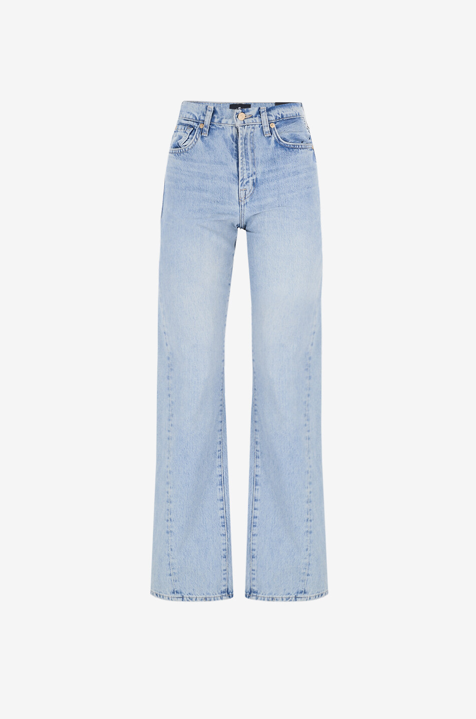 7 FOR ALL MANKIND Tess flared high-rise jeans Women LIGHT BLUE 1