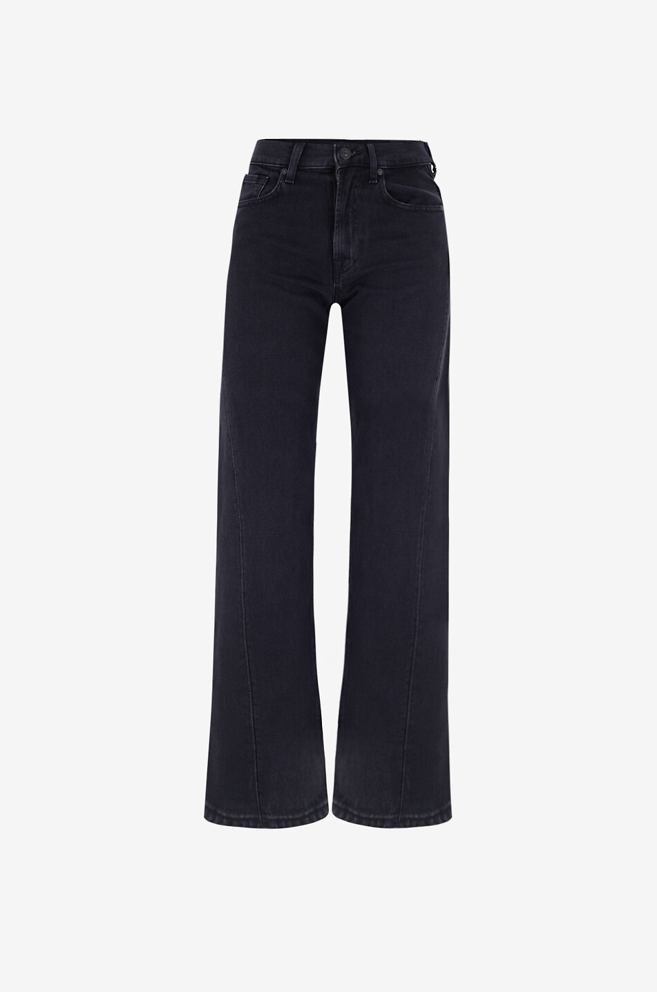 Twisted Tess flared denim jeans