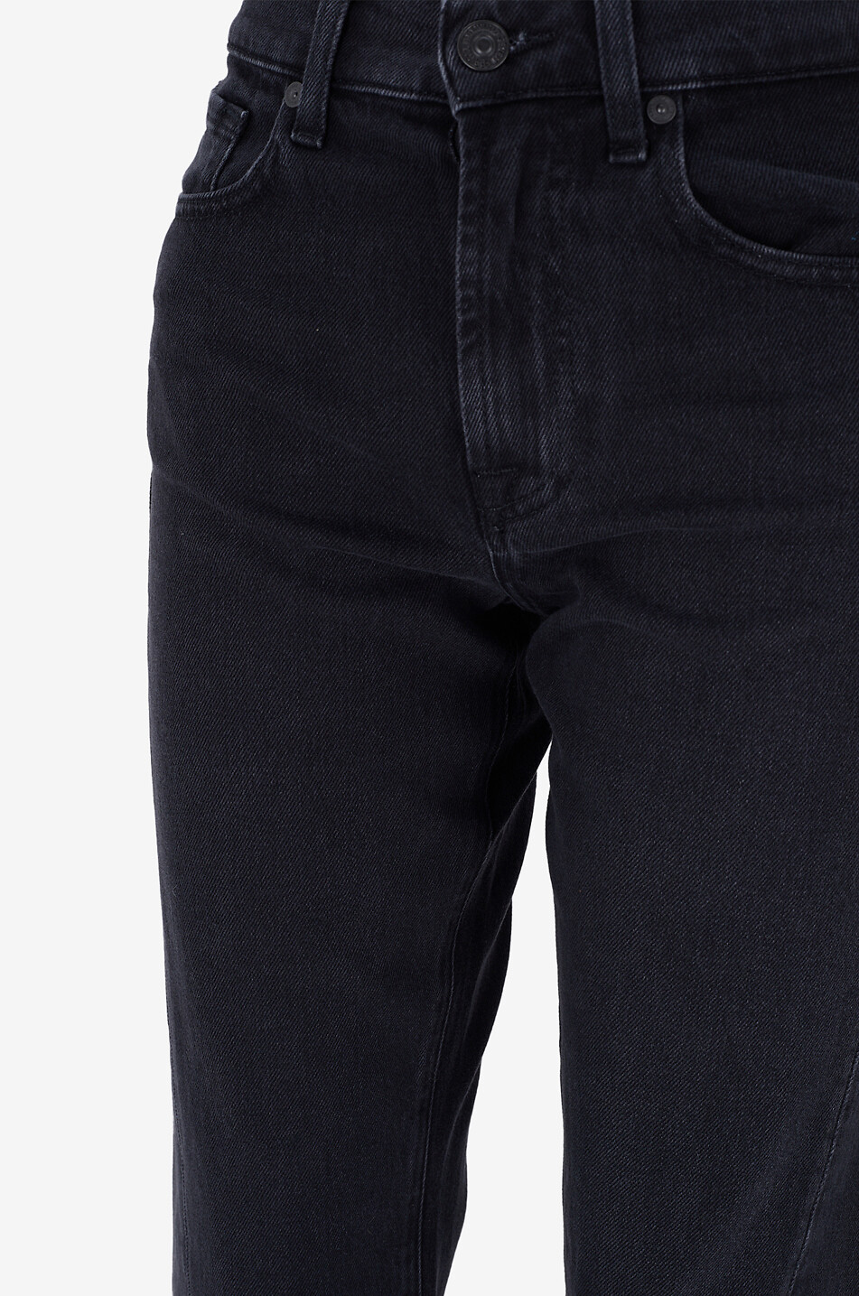 Twisted Tess flared denim jeans