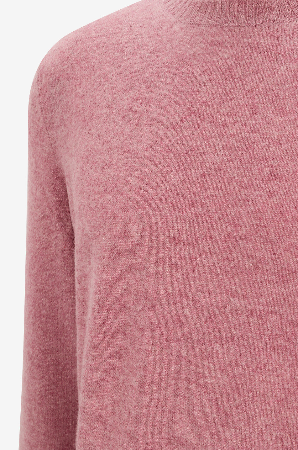 FEDELI Pull à col rond en jersey Homme ROSE MOYEN 3