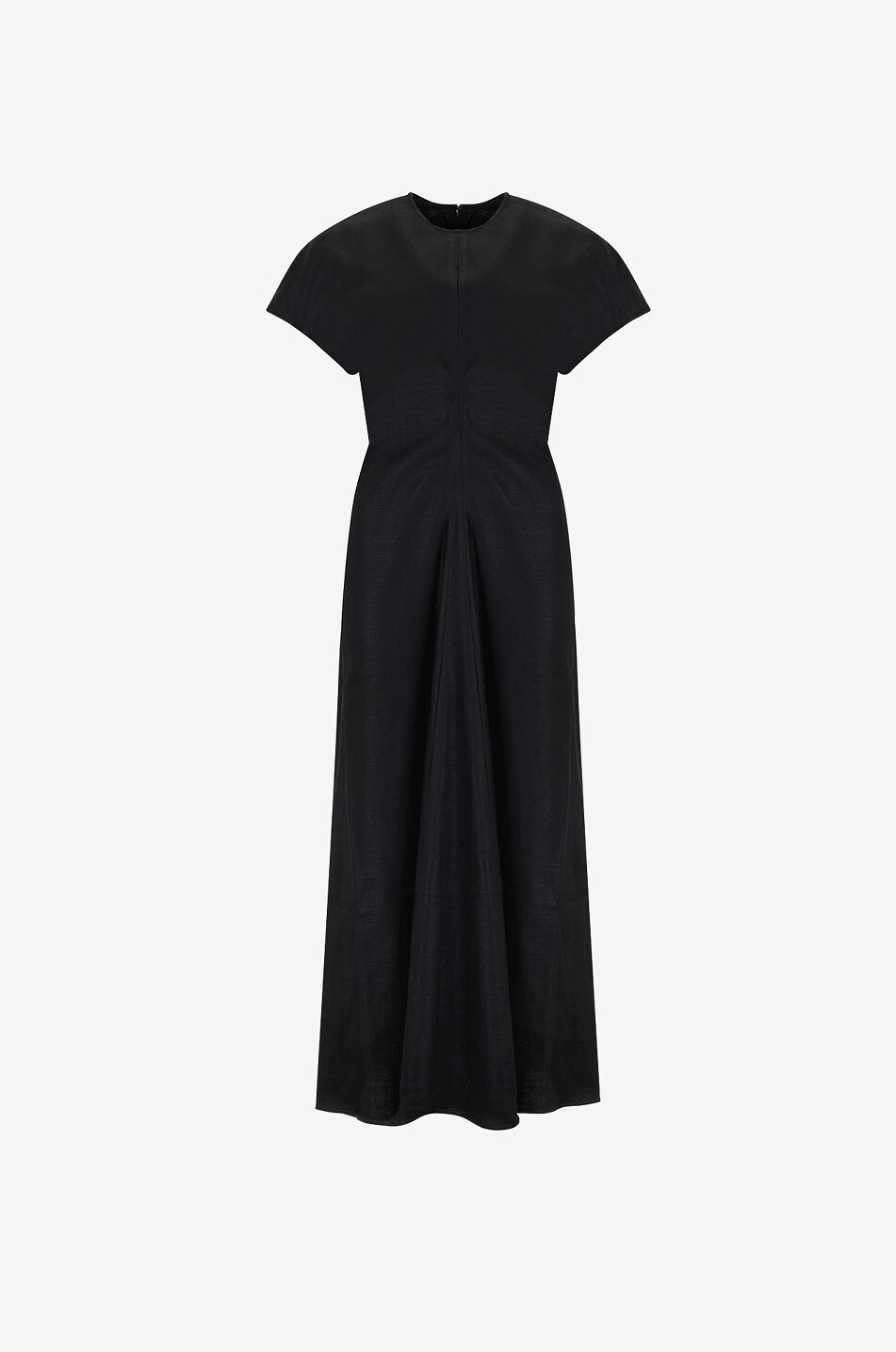 TOTEME Robe longue en toile à taille basse Femme NOIR 1