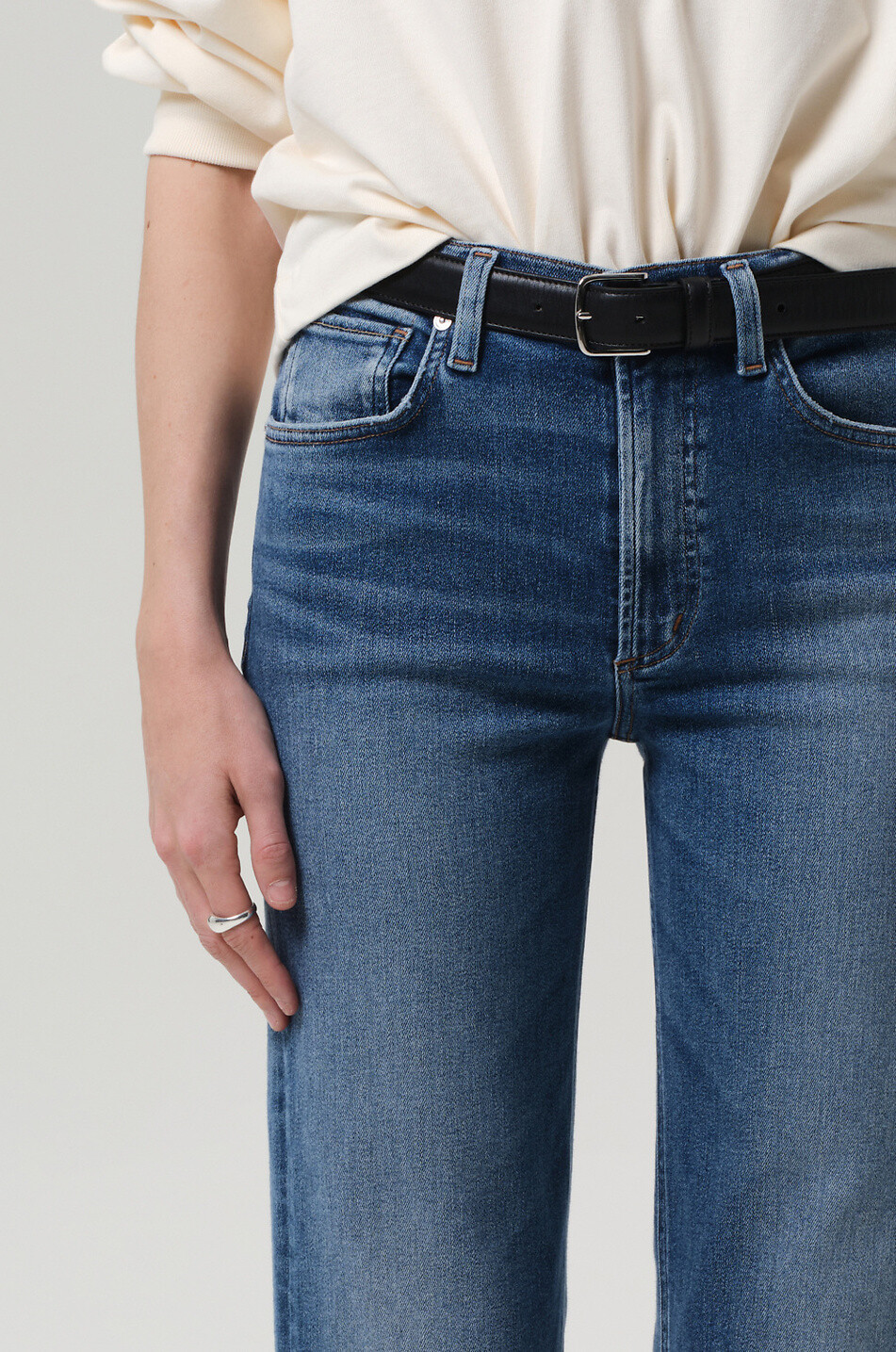 CITIZENS OF HUMANITY Jean droit en denim Palma Cooper Femme BLEU 5
