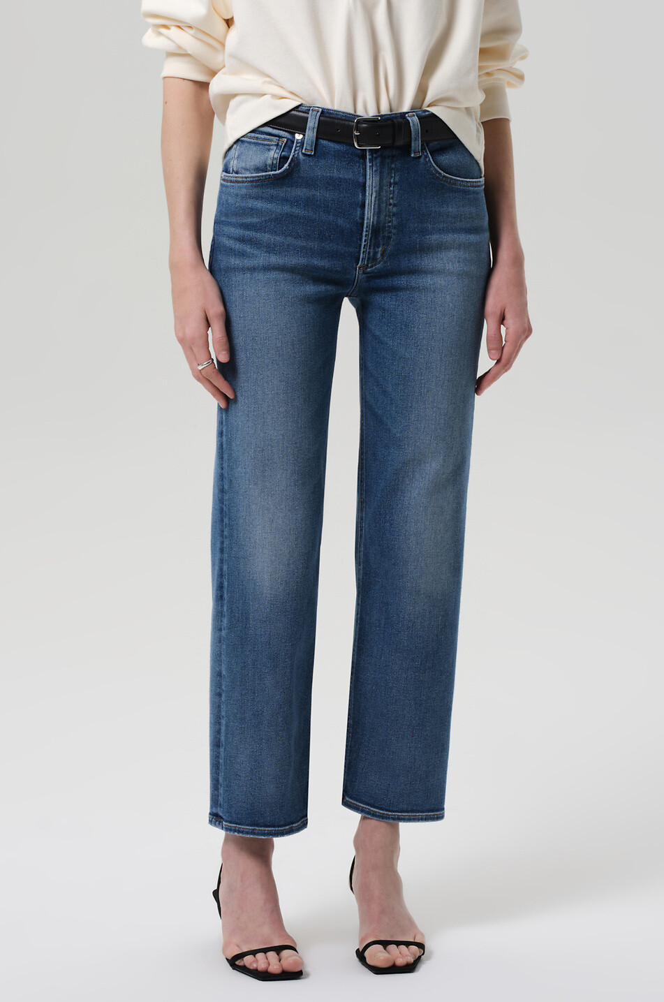 CITIZENS OF HUMANITY Jean droit en denim Palma Cooper Femme BLEU 6