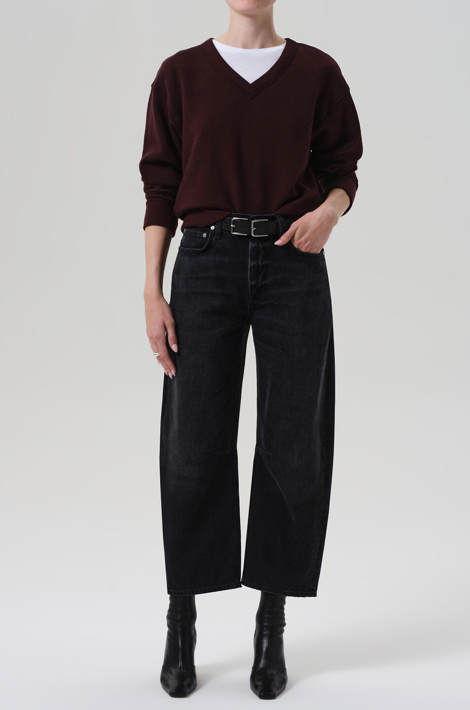 CITIZENS OF HUMANITY Boyfriend Jeans aus Denim Miro Damen SCHWARZ 3