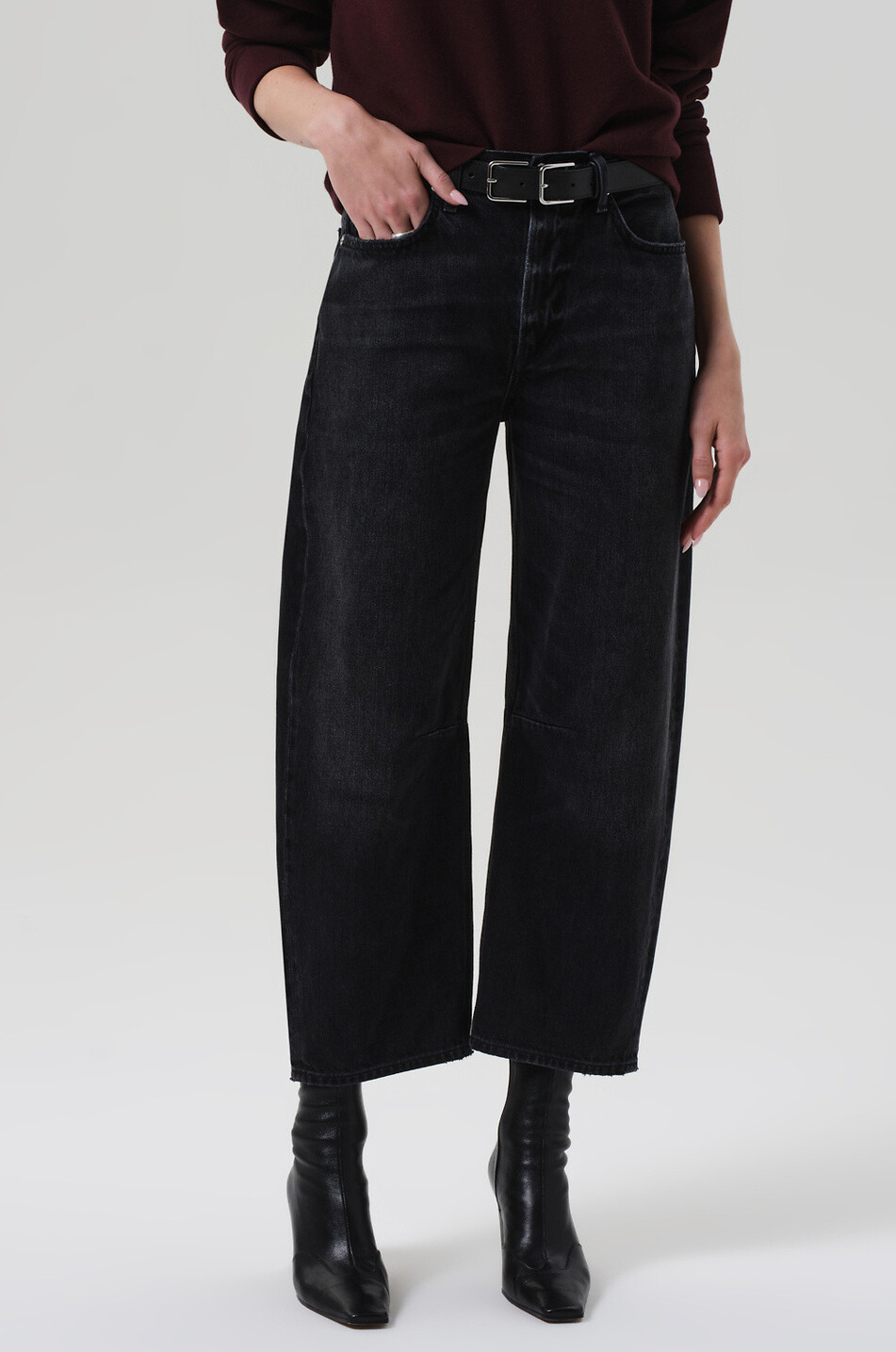 CITIZENS OF HUMANITY Boyfriend Jeans aus Denim Miro Damen SCHWARZ 7