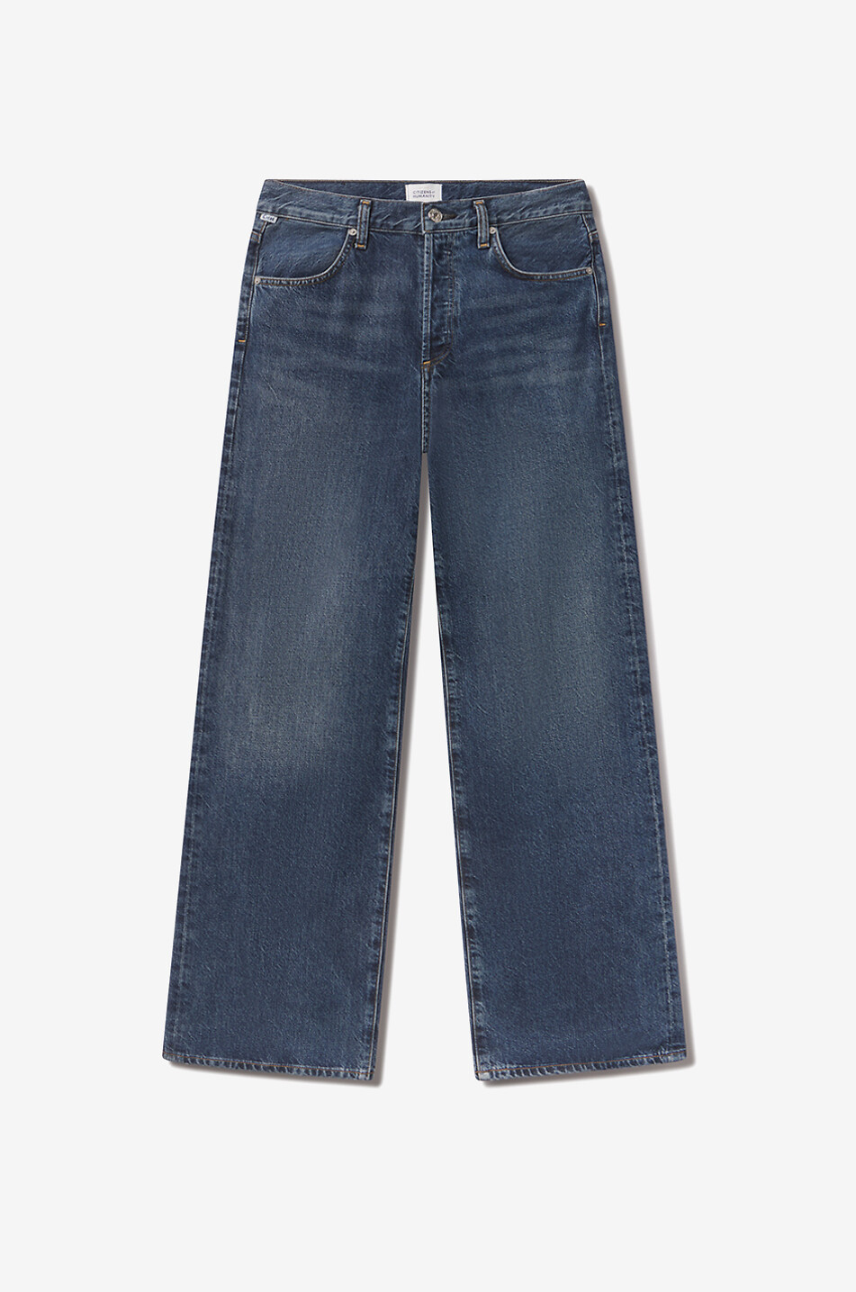 CITIZENS OF HUMANITY Annina high-rise wide-leg jeans Women DARK BLUE 1