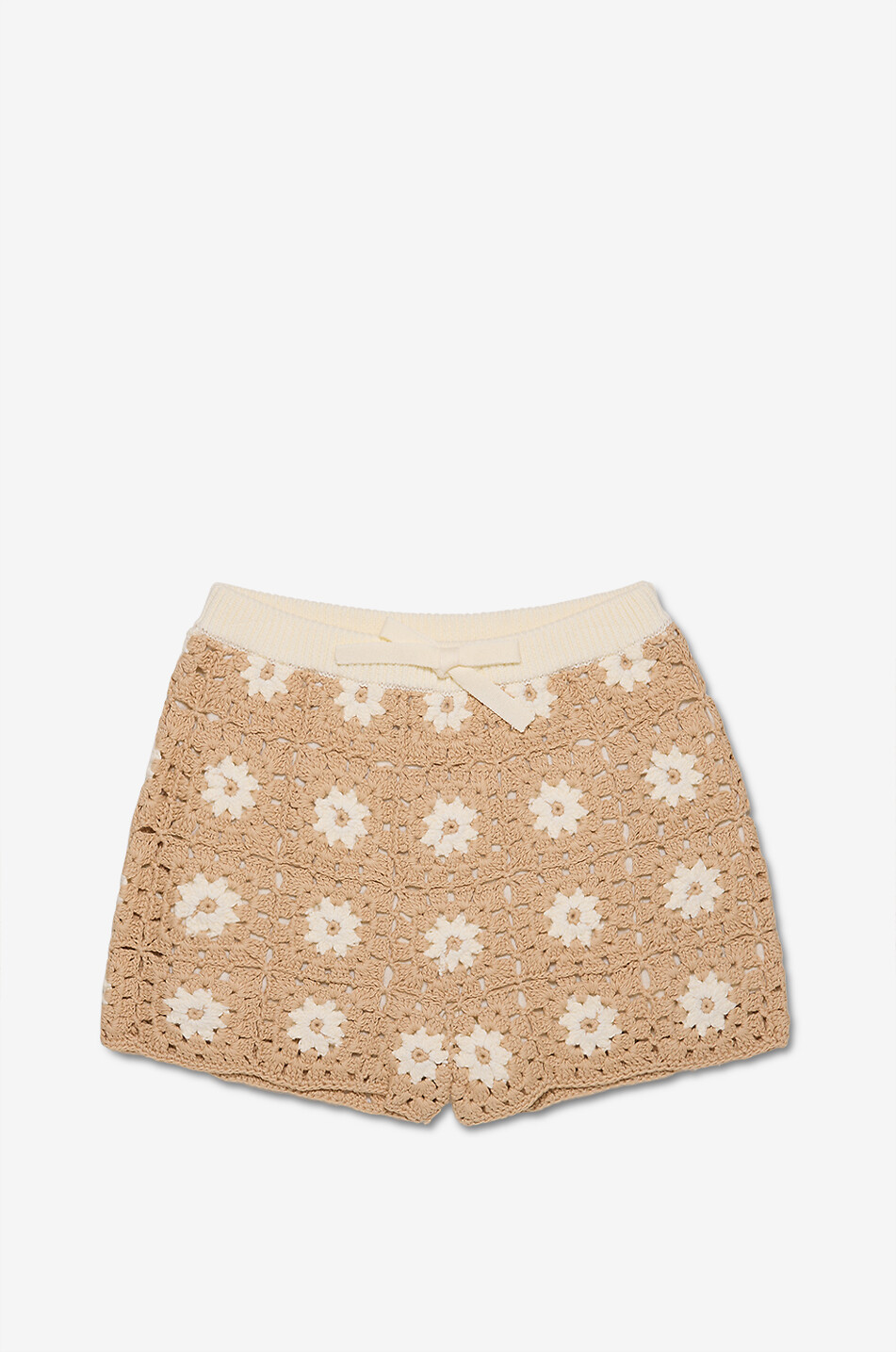 ZIMMERMANN Short en crochet fille Cascadian Fille BEIGE 1