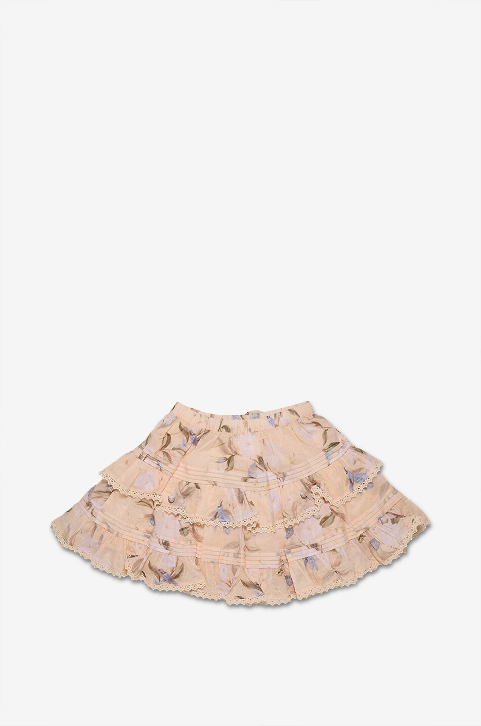ZIMMERMANN Stufenvolant-Minirock für Mädchen Cascadian Frill Botanical  BUNT 2