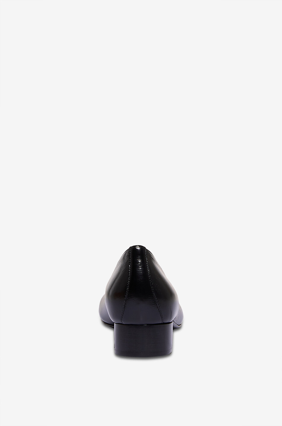 PHOEBE PHILO Club Slipper 30 shiny leather loafers Women BLACK 4