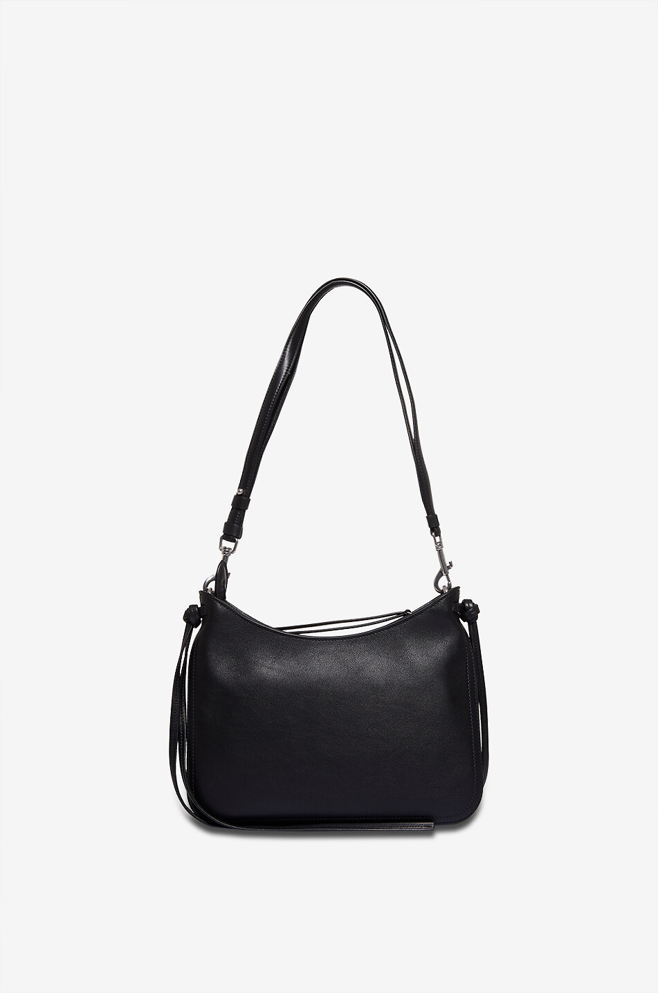 PHOEBE PHILO Gig Small smooth leather shoulder bag Women BLACK 3