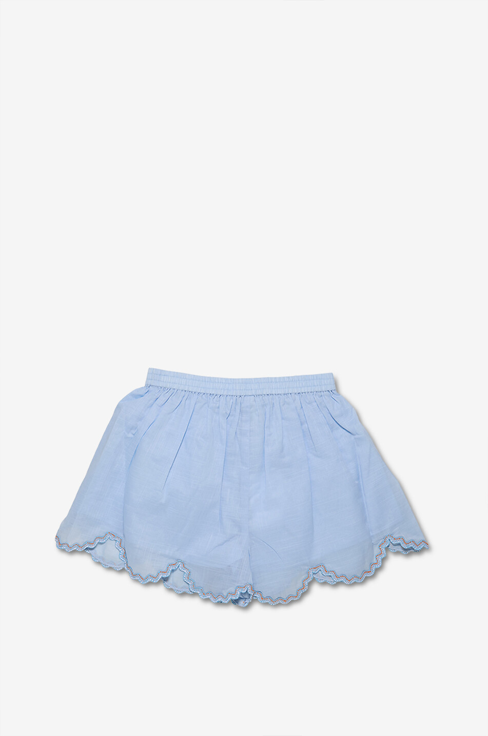 ZIMMERMANN Mädchen-Baumwollshorts Cascadian Ric Rac  HELLBLAU 2