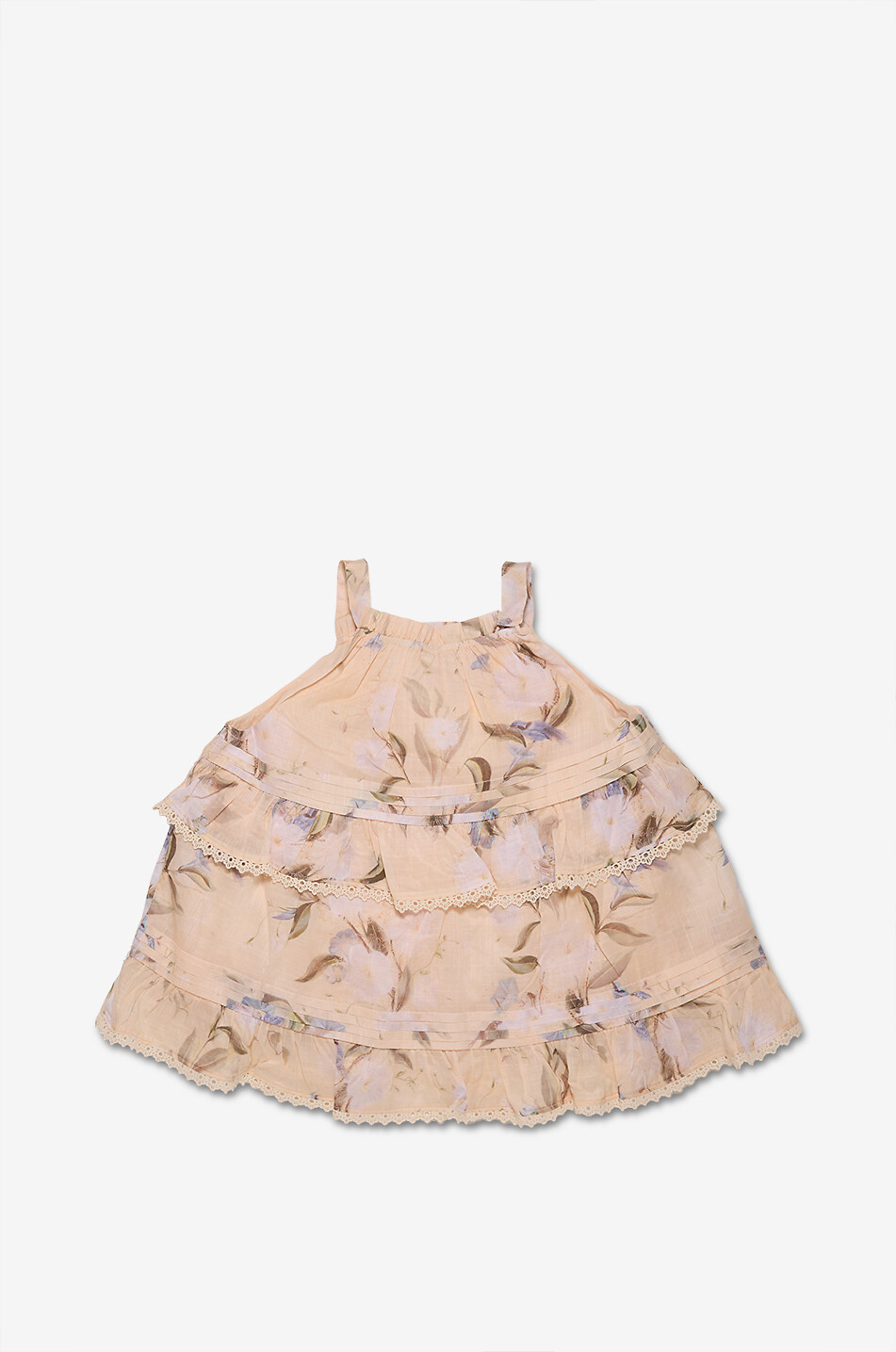 ZIMMERMANN A-förmiges Mädchentop aus Voile Cascadian Swing Botanical Mädchen BUNT 3