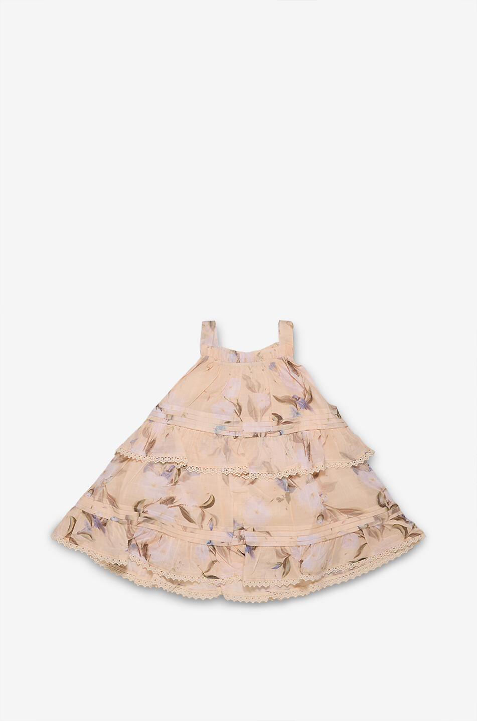 ZIMMERMANN A-förmiges Mädchentop aus Voile Cascadian Swing Botanical Mädchen BUNT 1