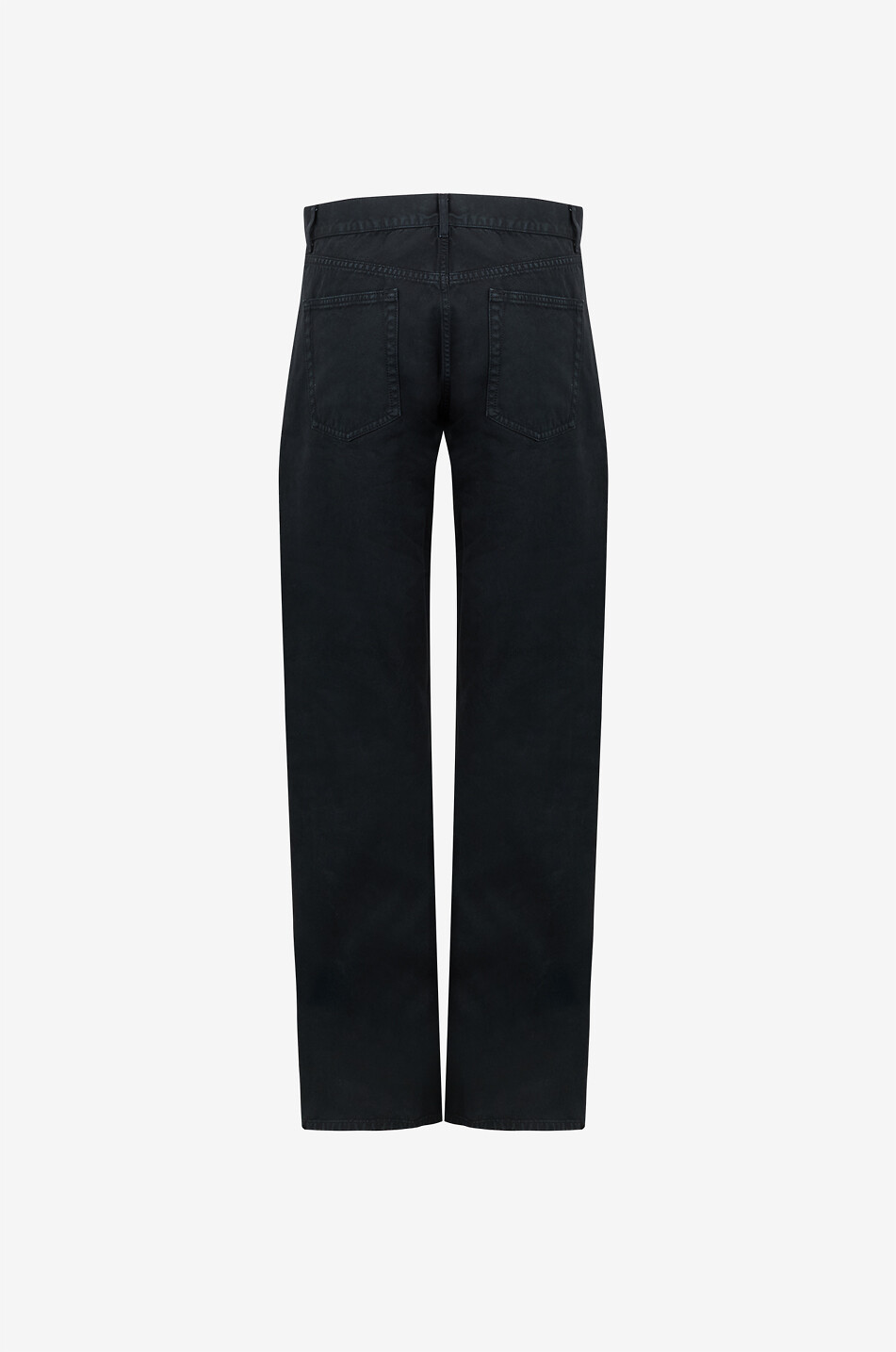 PHOEBE PHILO Classic relaxed straigh-leg jeans Women BLACK 2
