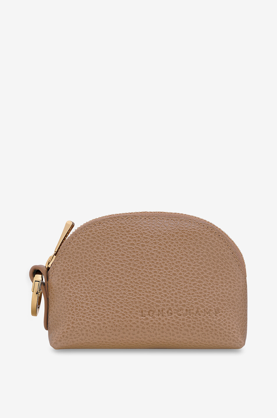 LONGCHAMP Le Foulonné grained leather wallet Women [akeneo-beigefonce] 1