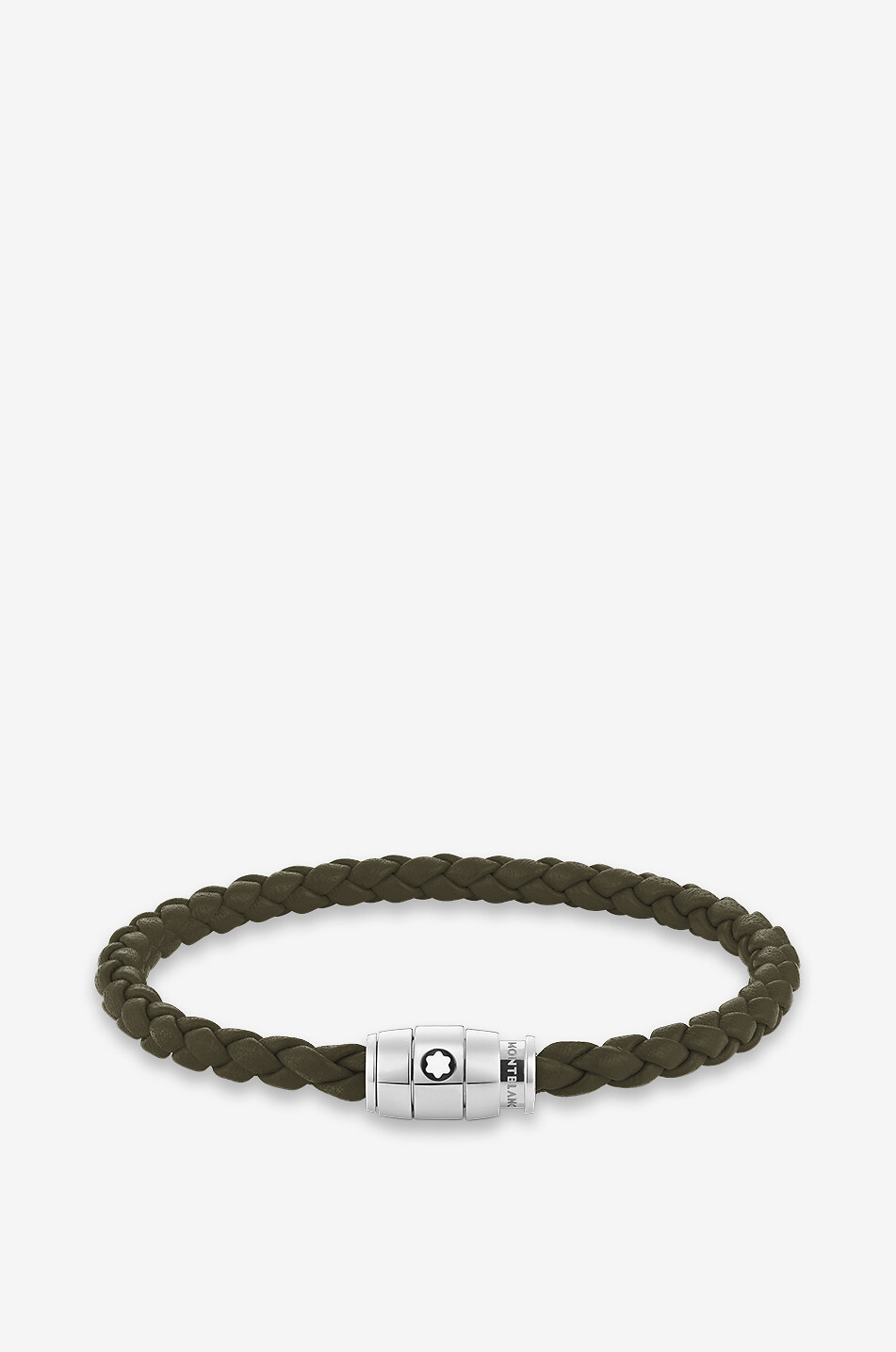 MONTBLANC Bracelet Medium, Soft Leather, Khaki Men KHAKI 1