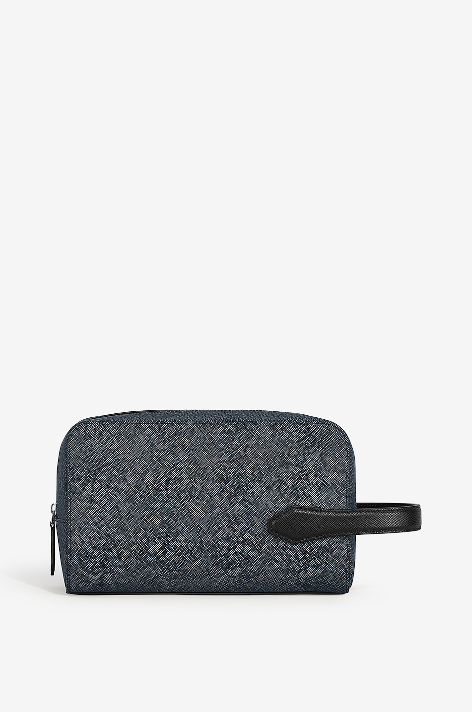 MONTBLANC Sartorial Tweed Blue saffiano leather pouch Men DARK BLUE 2