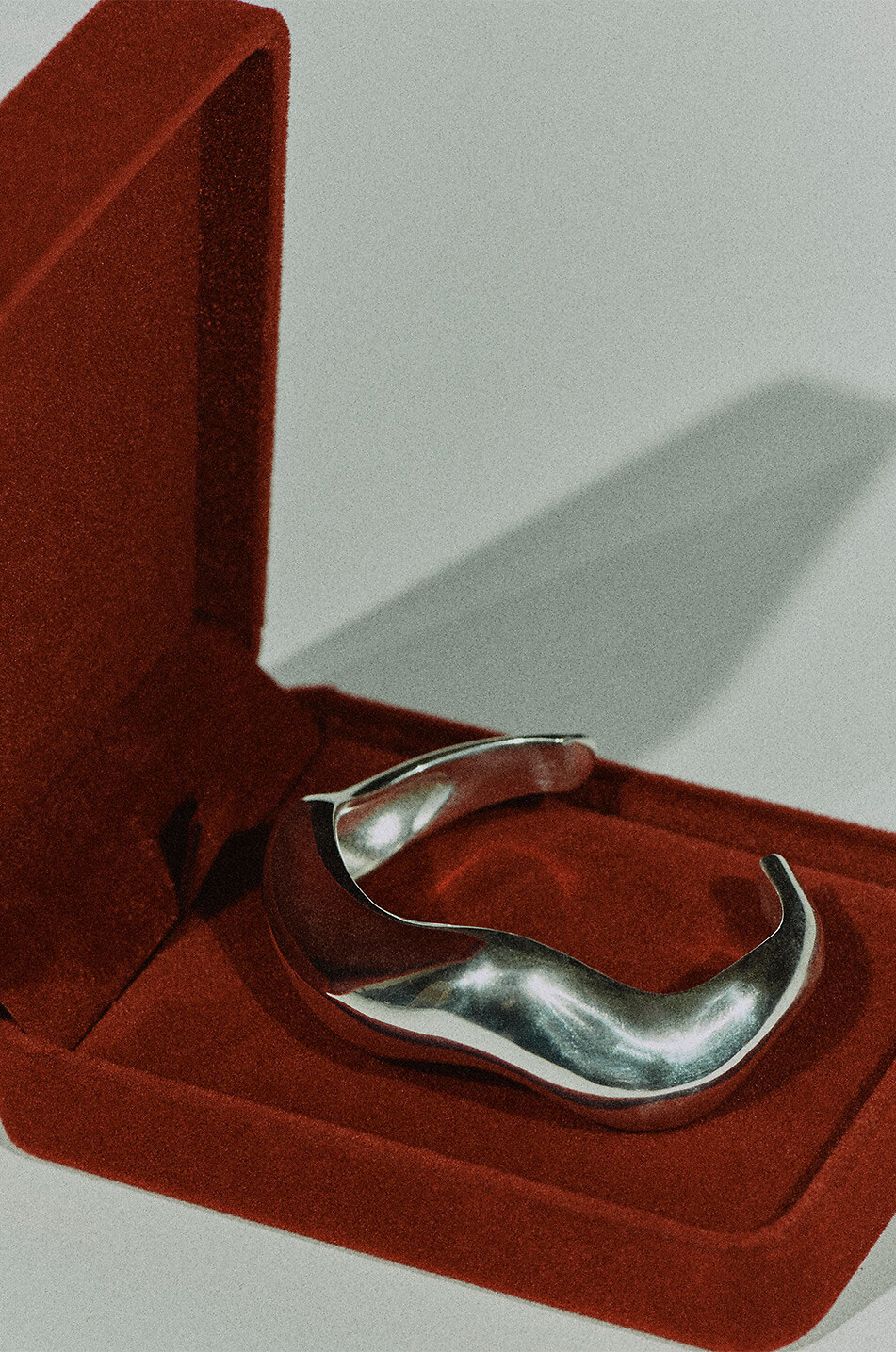 AGMES Manchette en argent Astrid Large Femme ARGENT 3