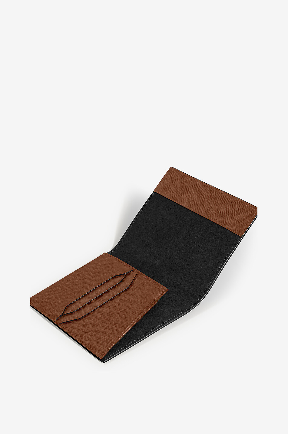 MONTBLANC Porte-Passeport en Cuir Sartorial Homme COGNAC 5