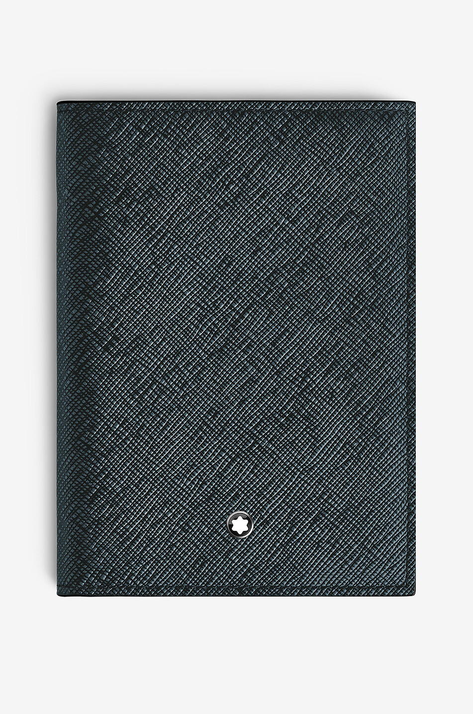 MONTBLANC Porte-Passeport en Cuir Sartorial Homme BLEU FONCE 1