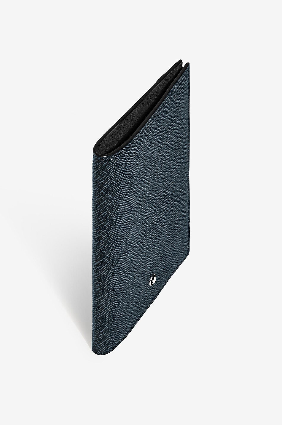 MONTBLANC Porte-Passeport en Cuir Sartorial Homme BLEU FONCE 4