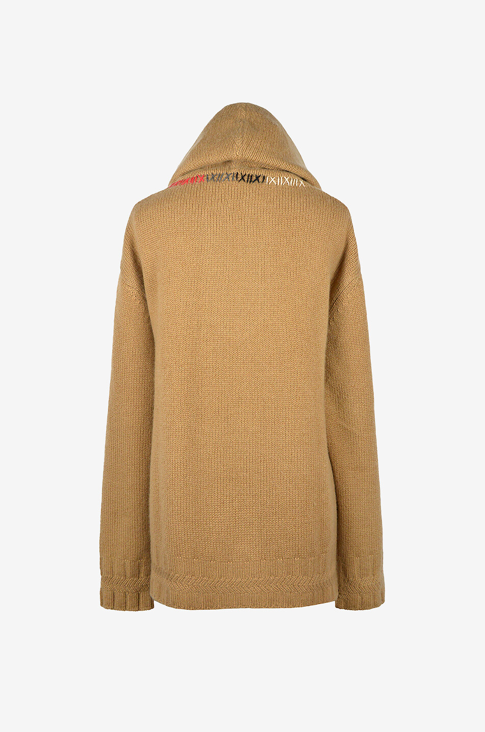 MONOKI Pull à capuche en cachemire Baja Femme CAMEL 2