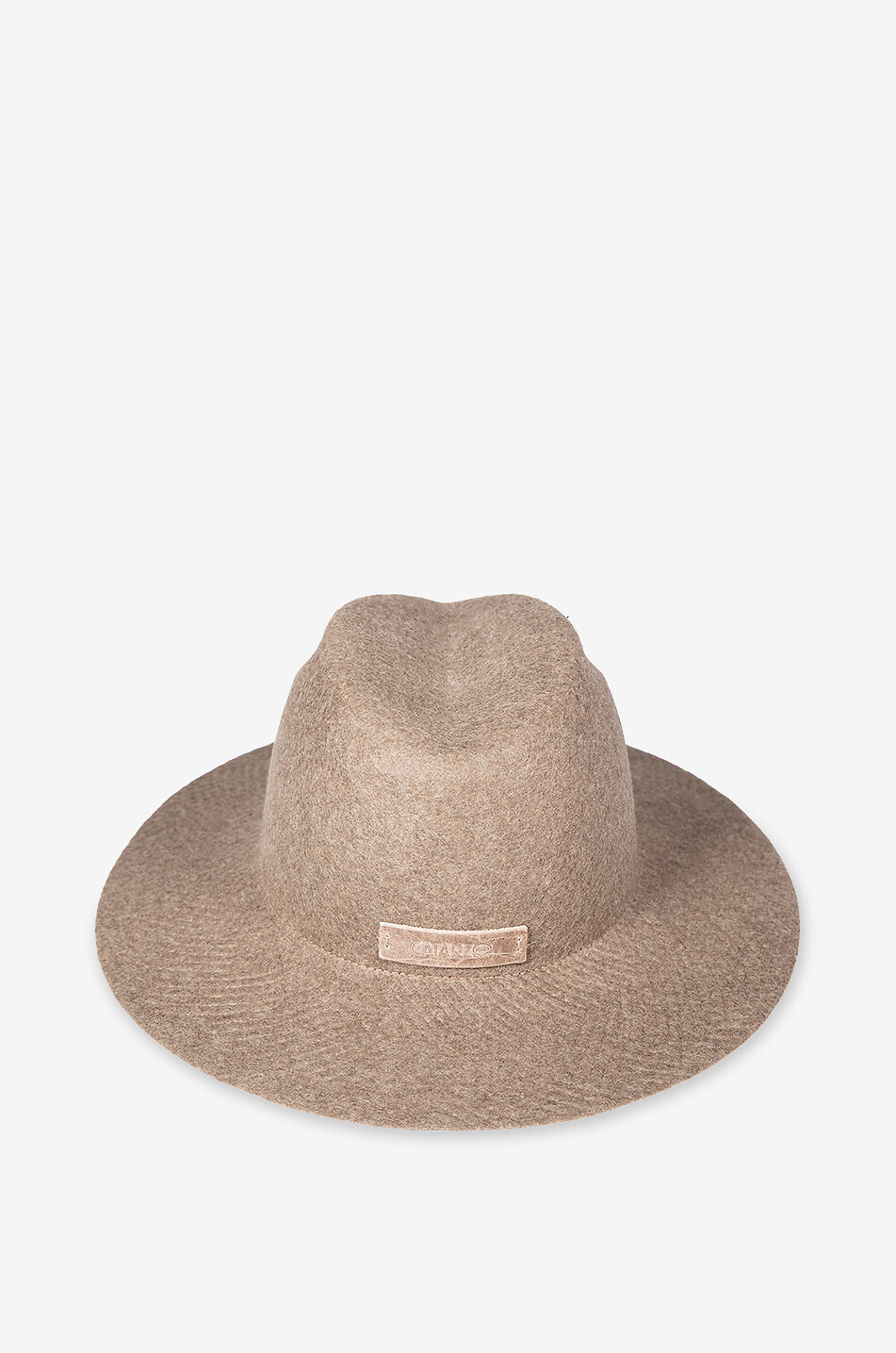 CATARZI 1910 Merino wool fedora hat Women BROWN 2