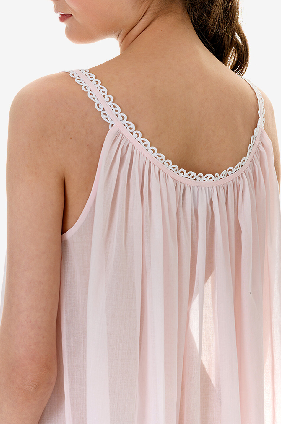 CELESTINE Anissa embroidered voile cotton babydoll Women PINK 6